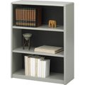 Safco BOOKCASE, 3-SHELF, GRY SAF7171GR